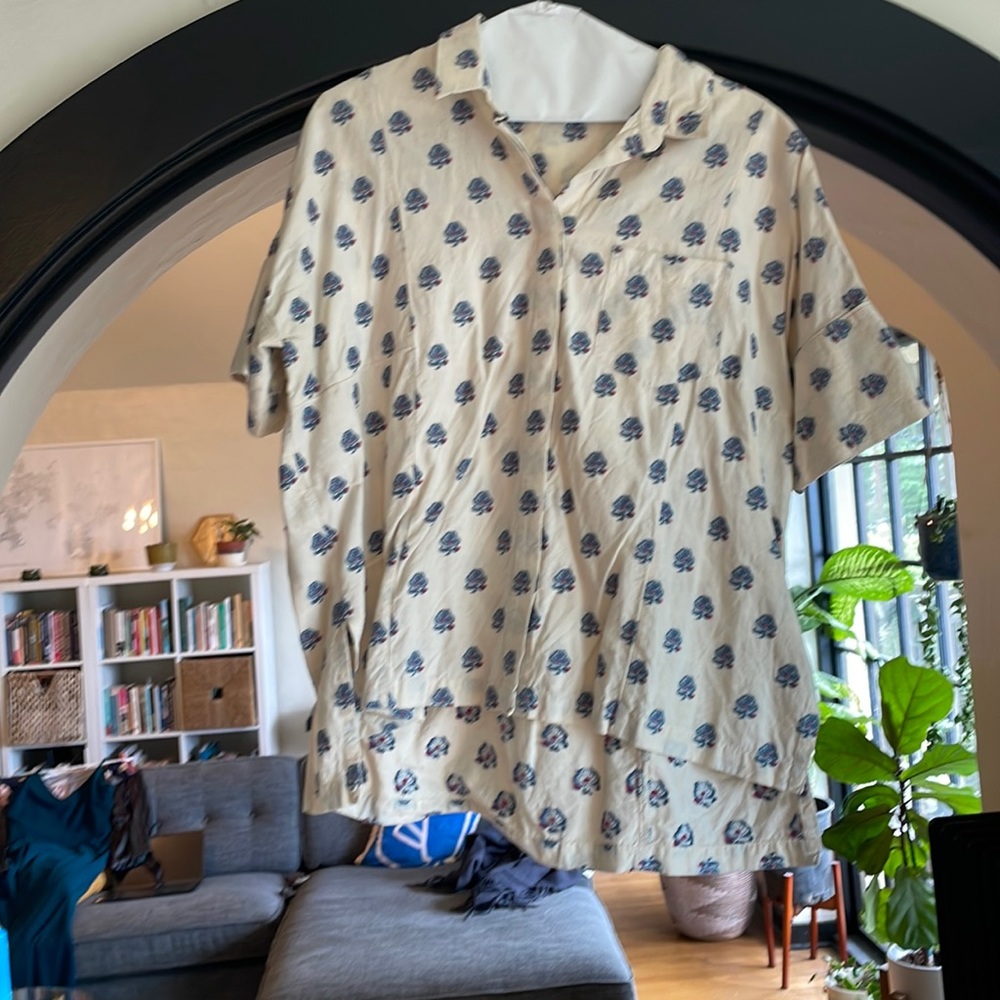 Madewell Printed Button up